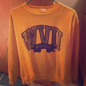 Vintage WVU 1970s. Crew neck